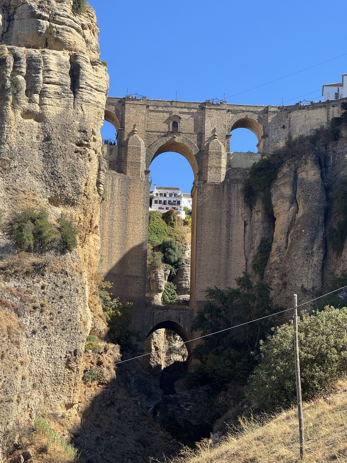 Ronda and its dramatic mountain landscape
