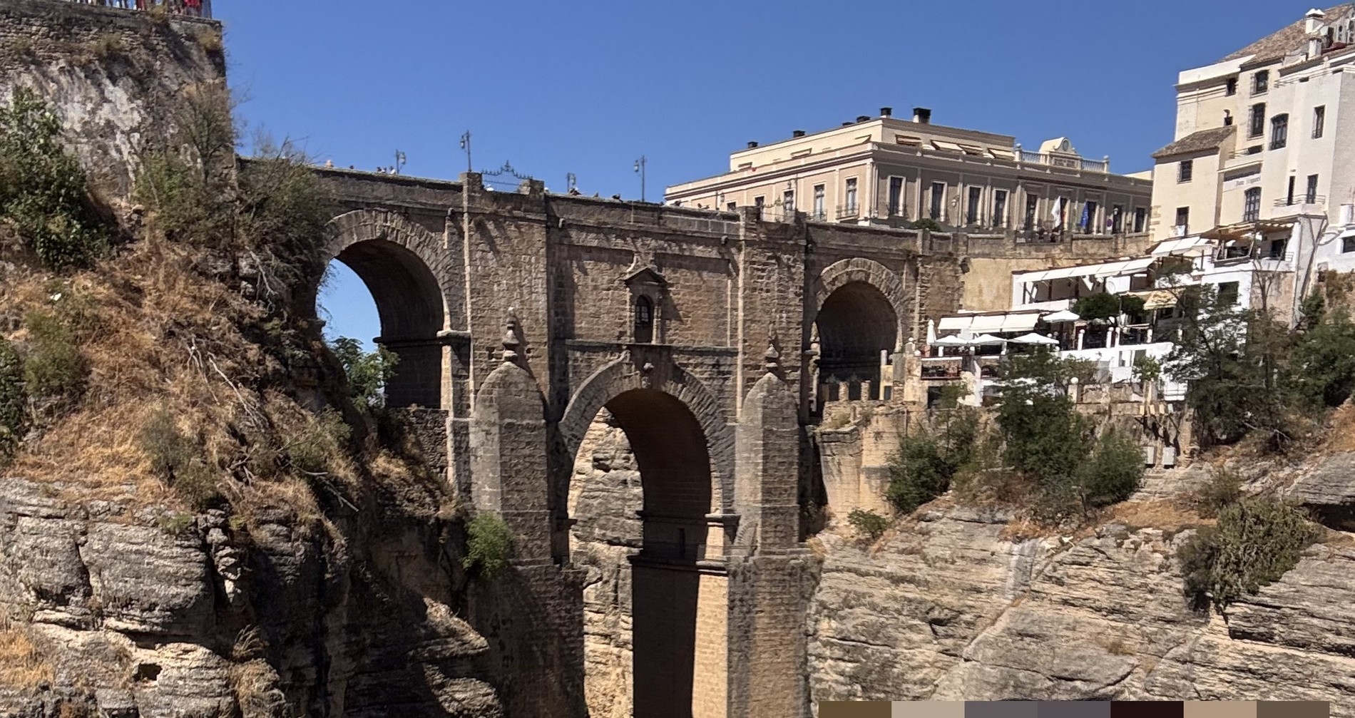 Panoramic view of Ronda during a private tour